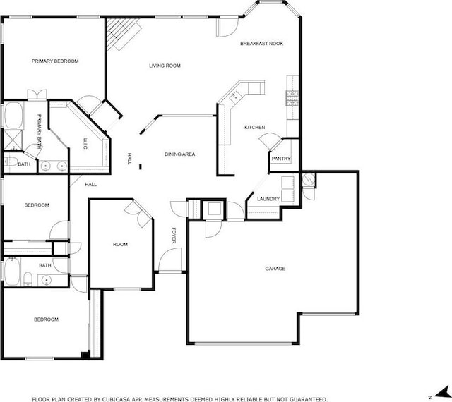 2129 Aaron Ross Way, Round Rock, TX 78665 - view of home floor plan