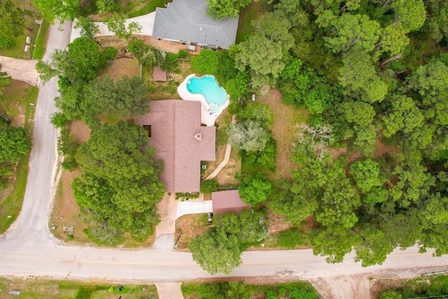 205 Kamakoa Ln, Bastrop, TX 78602 - aerial view of property's location with a pool area