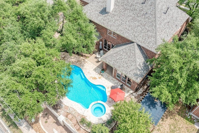 bird's eye view