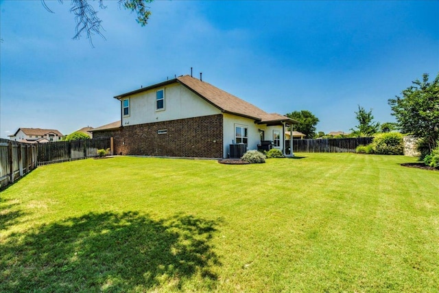 125 Groesbeck Ln, Leander, TX 78641 - view of yard with central AC