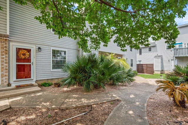1904 Goodrich Ave Unit 16, Austin, TX 78704 - view of doorway to property