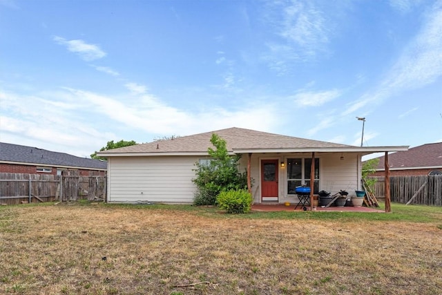 1516 Gunnison Cv, Lockhart, TX 78644 - back of property featuring a patio area