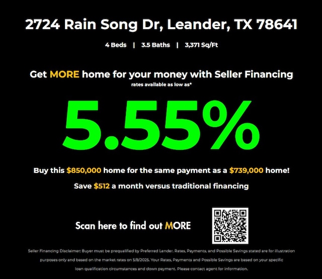 2724 Rain Song Dr, Leander, TX 78641 - view of miscellaneous property collateral