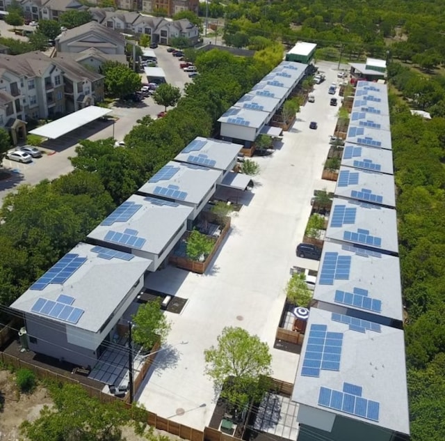 drone / aerial view
