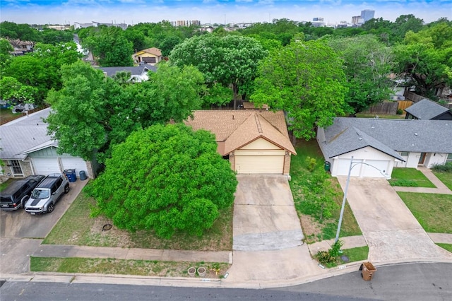 drone / aerial view