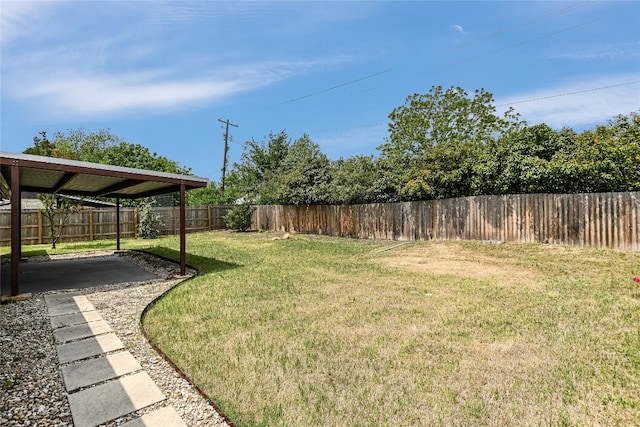 12600 Limerick Ave, Austin, TX 78727 - fenced backyard with a patio area