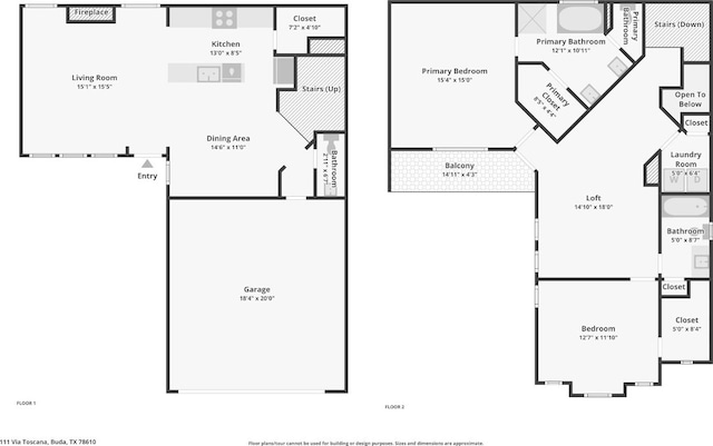 111 Via Toscana, Buda, TX 78610 - photo 2