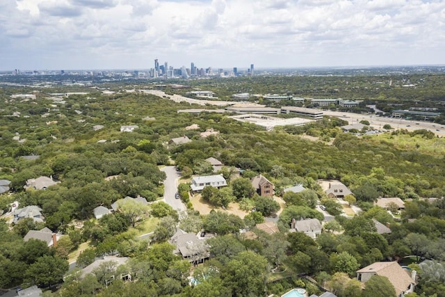1702 Crested Butte Dr, Austin, TX 78746 - drone / aerial view of skyline