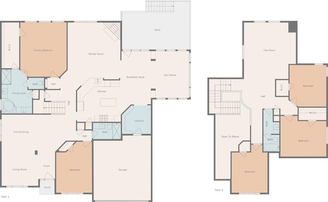 9036 Evening Primrose Path, Austin, TX 78750 - floor plan / room layout