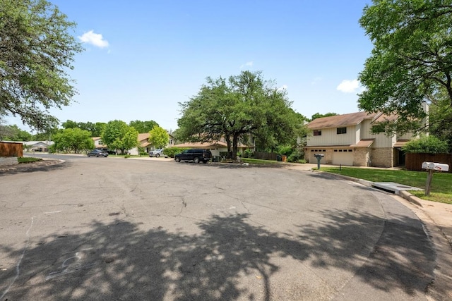 1511 Terrapin Ct Unit B, Austin, TX 78746 - view of asphalt street with curbs and a residential view