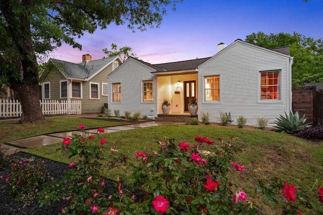 1107 Maufrais St, Austin, TX 78703 - bungalow-style home featuring a chimney
