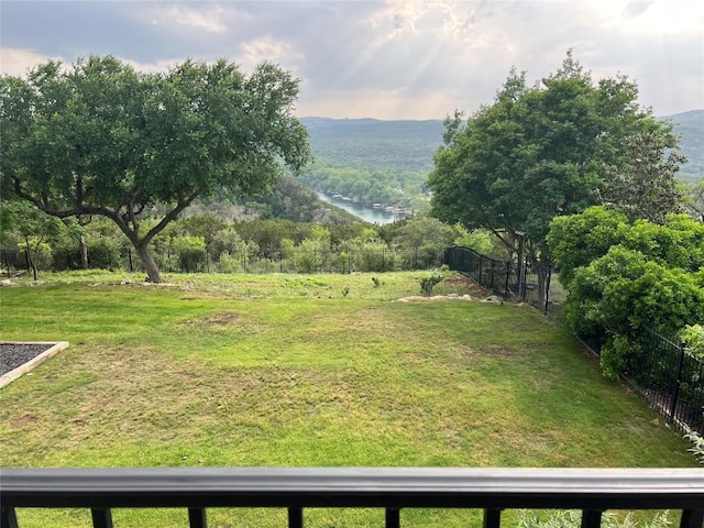 804 Lakewood Hills Ter, Austin, TX 78732 - view of yard featuring fence