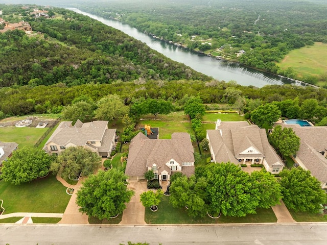 804 Lakewood Hills Ter, Austin, TX 78732 - aerial view of a large body of water