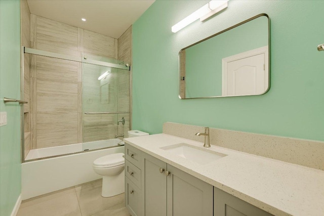 5412 Moon Shadow Dr, Austin, TX 78735 - full bathroom with vanity, toilet, and enclosed tub / shower combo