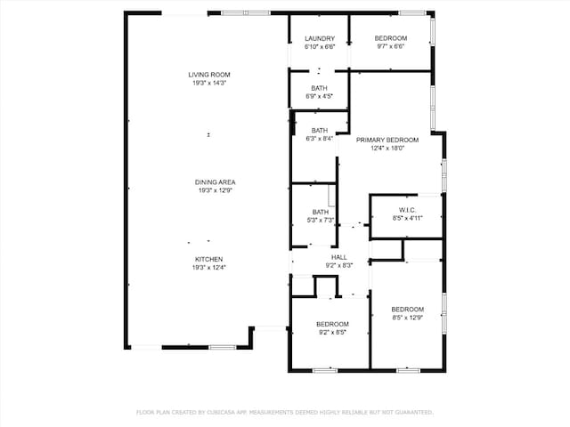 1712 Alleghany Dr, Austin, TX 78741 - home floor plan