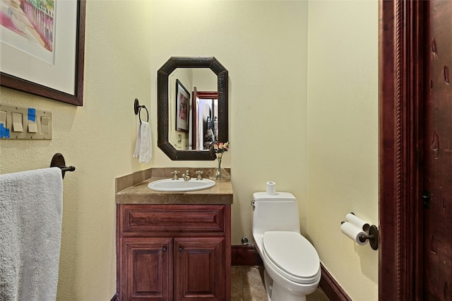 3111 Ski Shores Ter, Austin, TX 78730 - half bath with vanity and a closet