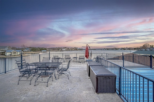 609 E Briarway Dr, Granite Shoals, TX 78654 - view of patio featuring fence