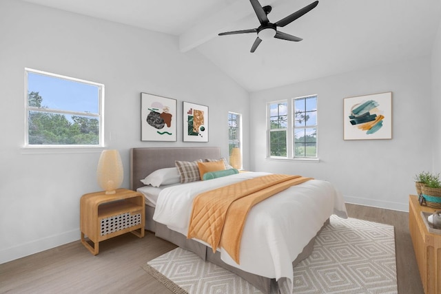 300 Fawn Ln, Georgetown, TX 78628 - bedroom featuring wood finished floors and a ceiling fan