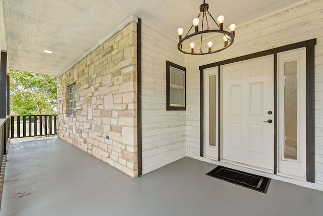 300 Fawn Ln, Georgetown, TX 78628 - property entrance with covered porch and stone siding