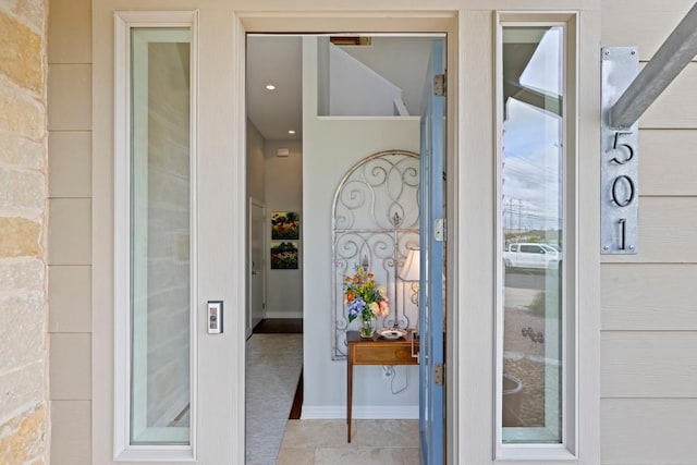 view of entrance to property