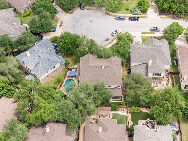 4525 Three Arrows Ct, Cedar Park, TX 78613 - aerial view of residential area with a pool area