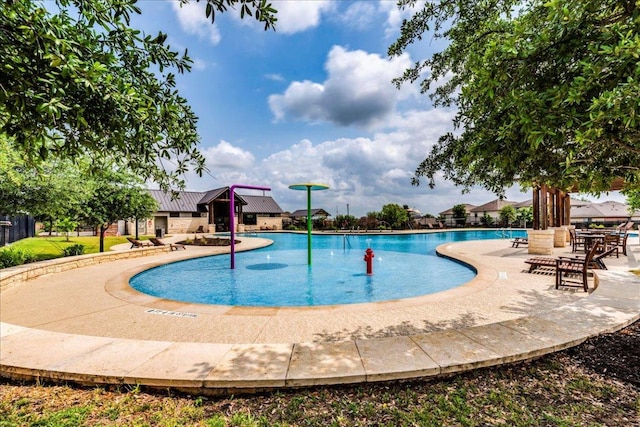 13305 Henneman Dr, Pflugerville, TX 78660 - pool with fence and a patio