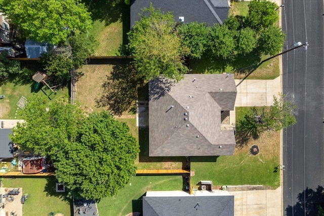 drone / aerial view