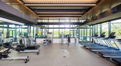 view of exercise room