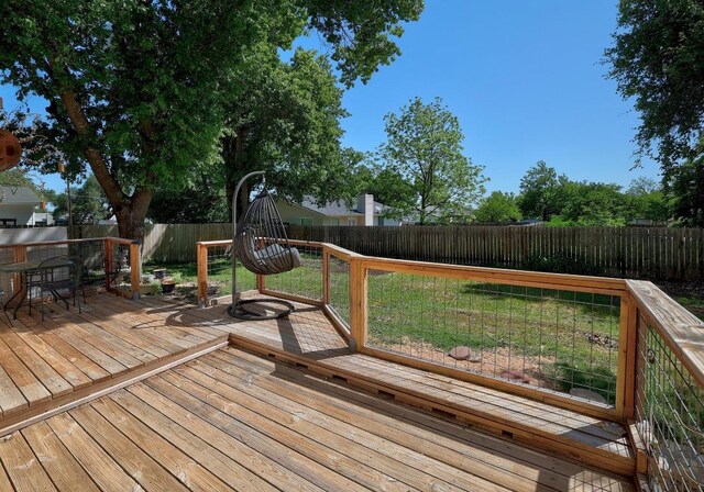 11811 Buggy Whip Trl, Austin, TX 78750 - view of wooden terrace