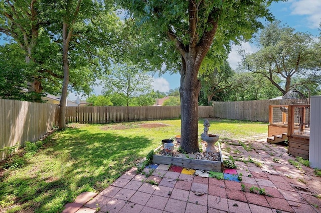 11811 Buggy Whip Trl, Austin, TX 78750 - view of yard featuring a patio area and a wooden deck