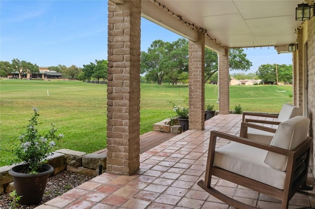 view of patio