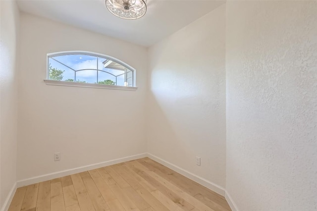 14308 Homestead Village Cir, Austin, TX 78717 - empty room with hardwood / wood-style flooring and baseboards