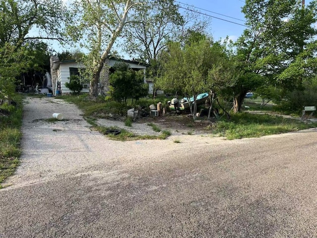 11014 W Lake Terrace Dr, Jonestown, TX 78645 - view of yard featuring dirt driveway