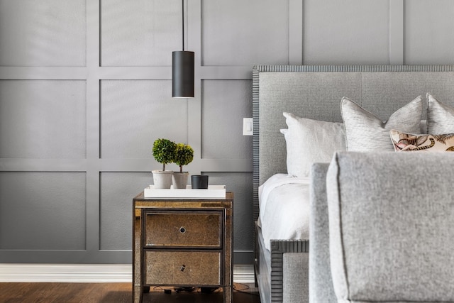 room details featuring wood finished floors