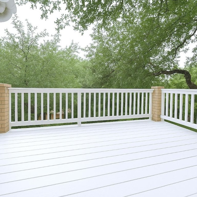 313 El Socorro Ln, Austin, TX 78732 - view of wooden terrace