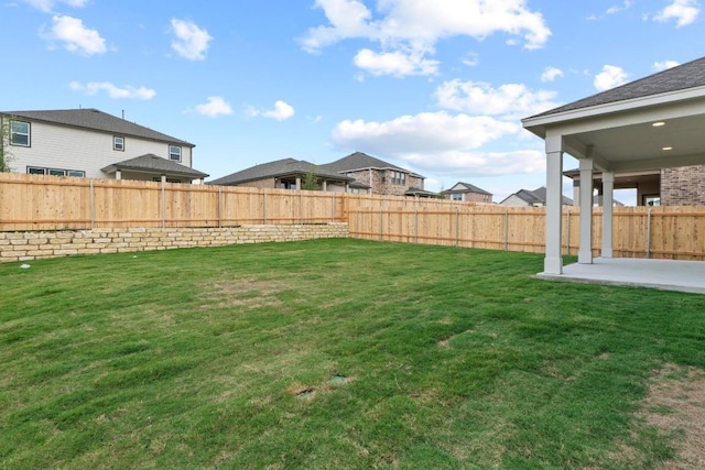 3756 Liberi Ln, Round Rock, TX 78665 - view of yard featuring a patio area