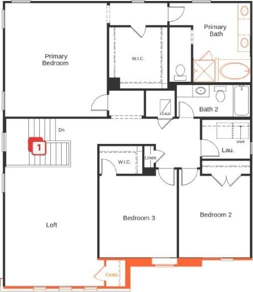 3756 Liberi Ln, Round Rock, TX 78665 - floor plan / room layout