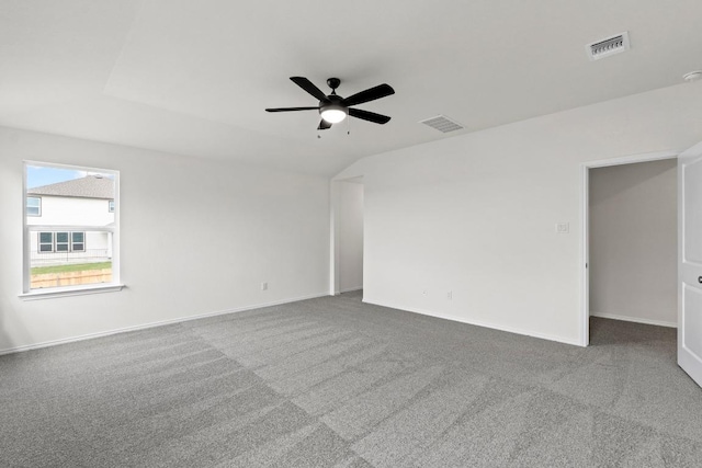 3756 Liberi Ln, Round Rock, TX 78665 - empty room with ceiling fan, carpet floors, baseboards, and a smoke detector