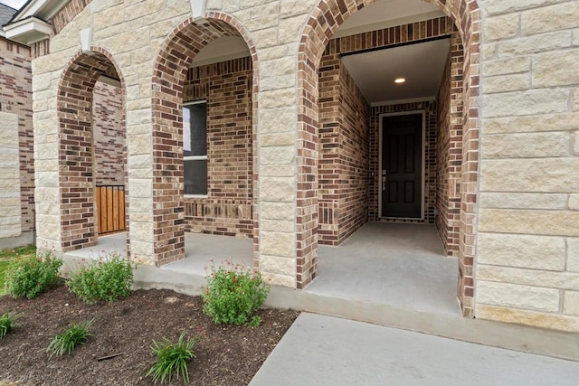 3756 Liberi Ln, Round Rock, TX 78665 - entrance to property with brick siding