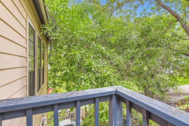 exterior space with a balcony