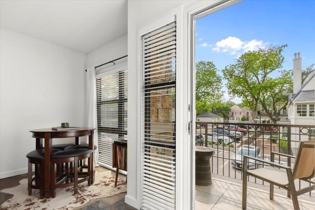 1812 W Ave Unit 306, Austin, TX 78701 - entryway with baseboards