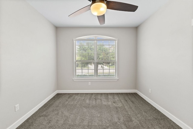 829 Expedition Way, Round Rock, TX 78665 - carpeted empty room featuring a ceiling fan and baseboards