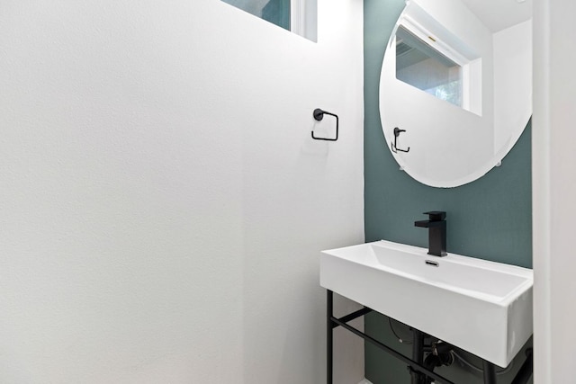 bathroom with a sink