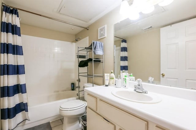 501 W 26th St Unit 312, Austin, TX 78705 - bathroom featuring vanity, shower / bath combo with shower curtain, and tile patterned floors