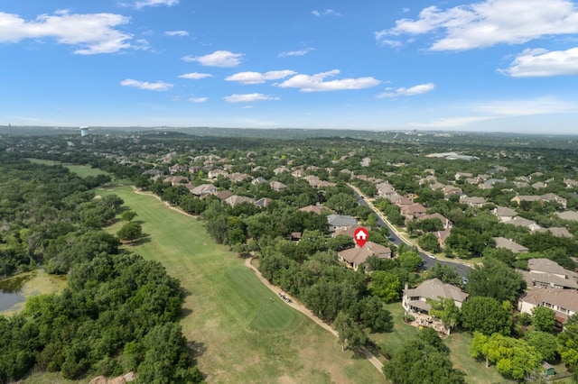 drone / aerial view featuring a residential view