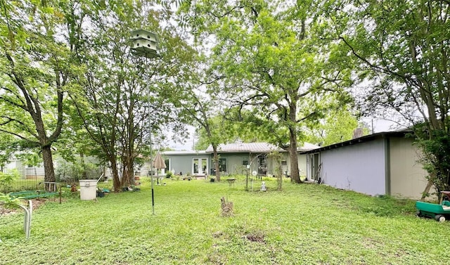 view of yard