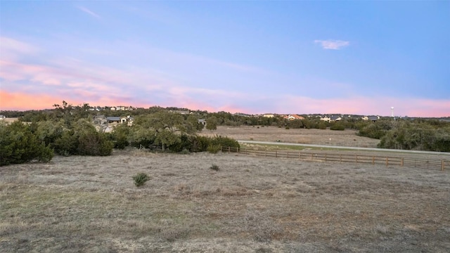 view of local wilderness featuring a rural view