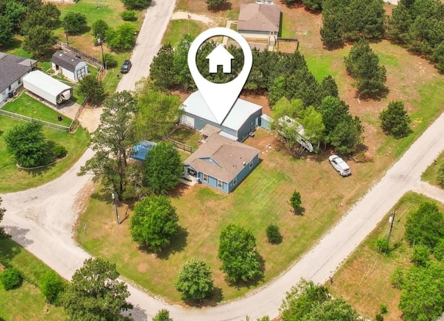 103 Bonham Ln, Paige, TX 78659 - drone / aerial view
