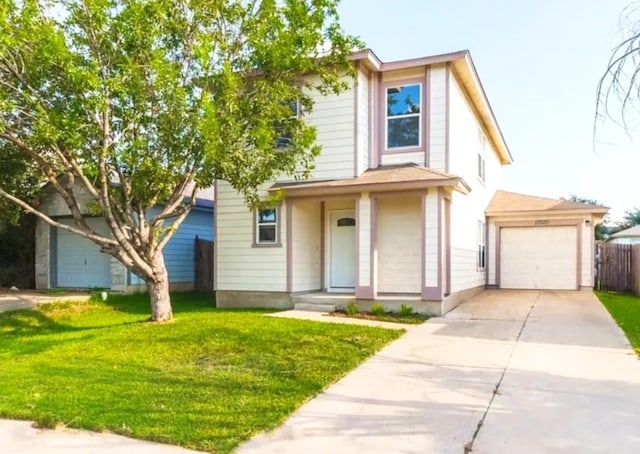 13520 Coomes Dr, Del Valle, TX 78617 - traditional-style home featuring driveway and an attached garage