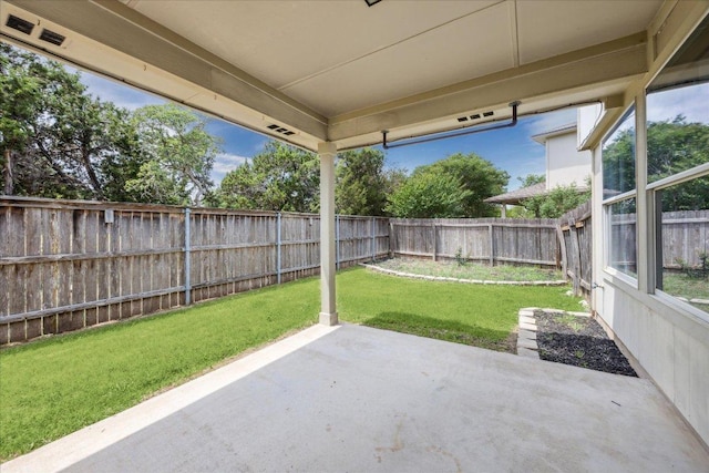 4108 Whitecrest Cv, Round Rock, TX 78681 - fenced backyard with a patio